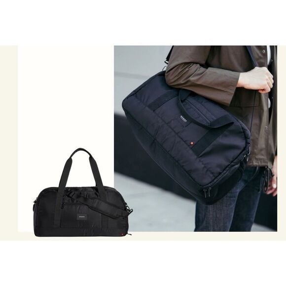 State FRANKLIN WEEKENDER / Gym Nylon Bag in Black/ Pristine - Picture 4 of 8